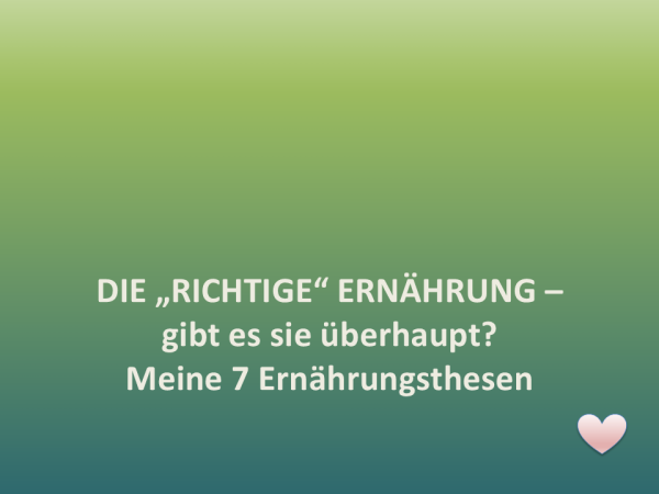 Grafik zu den sieben Ernährungsthesen im Kontext Down-Syndrom.“